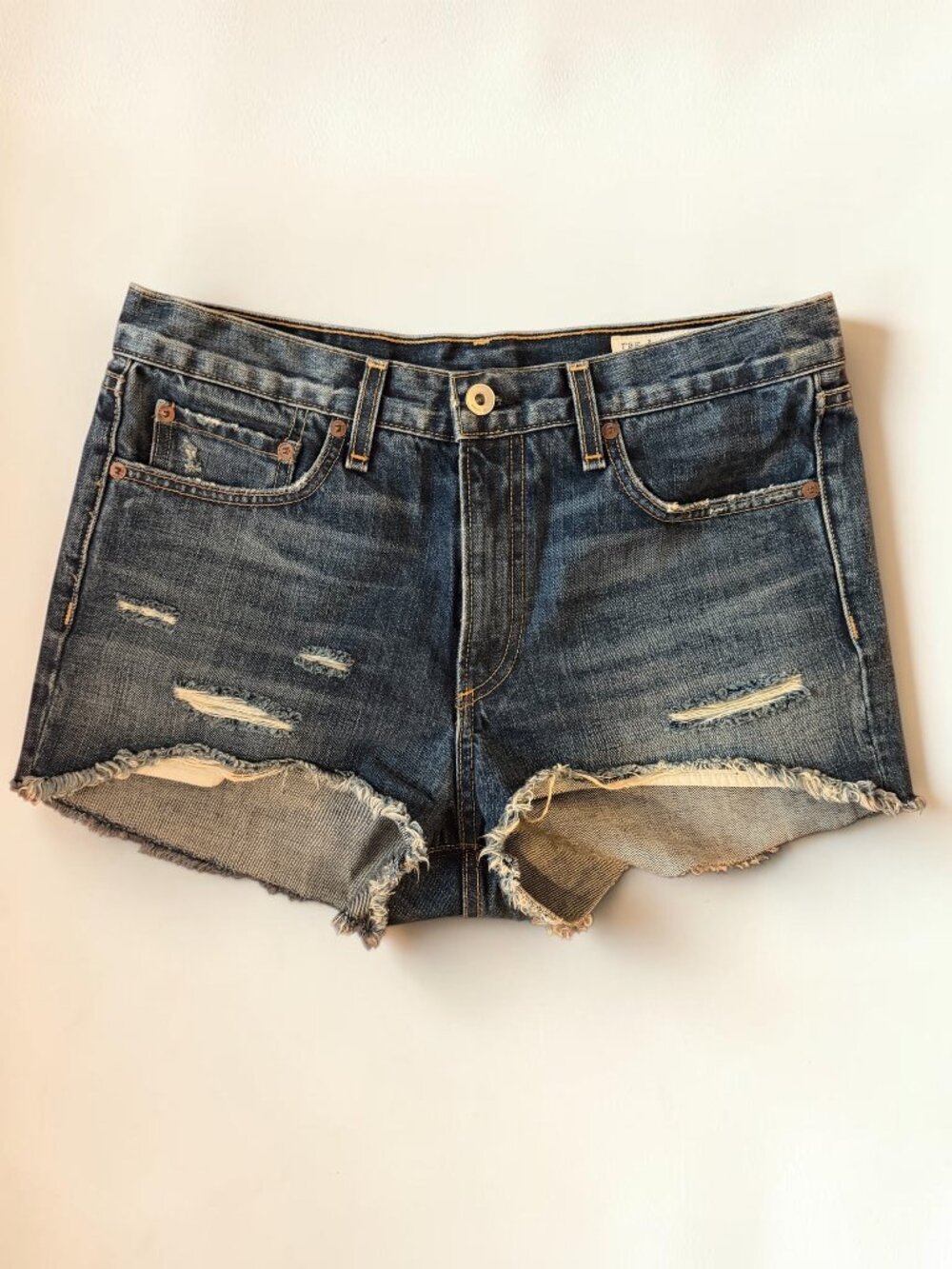 rag & bone Rockarolla Wash Jean Shorts Size 27